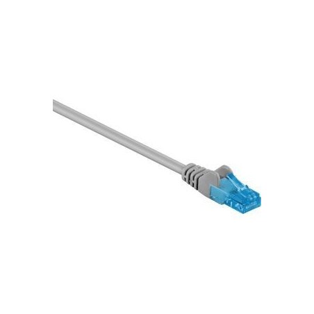 "Goobay CAT 6a U/UTP CU 2m Grey - High-Speed Ethernet Cable for Superior Connectivity"
